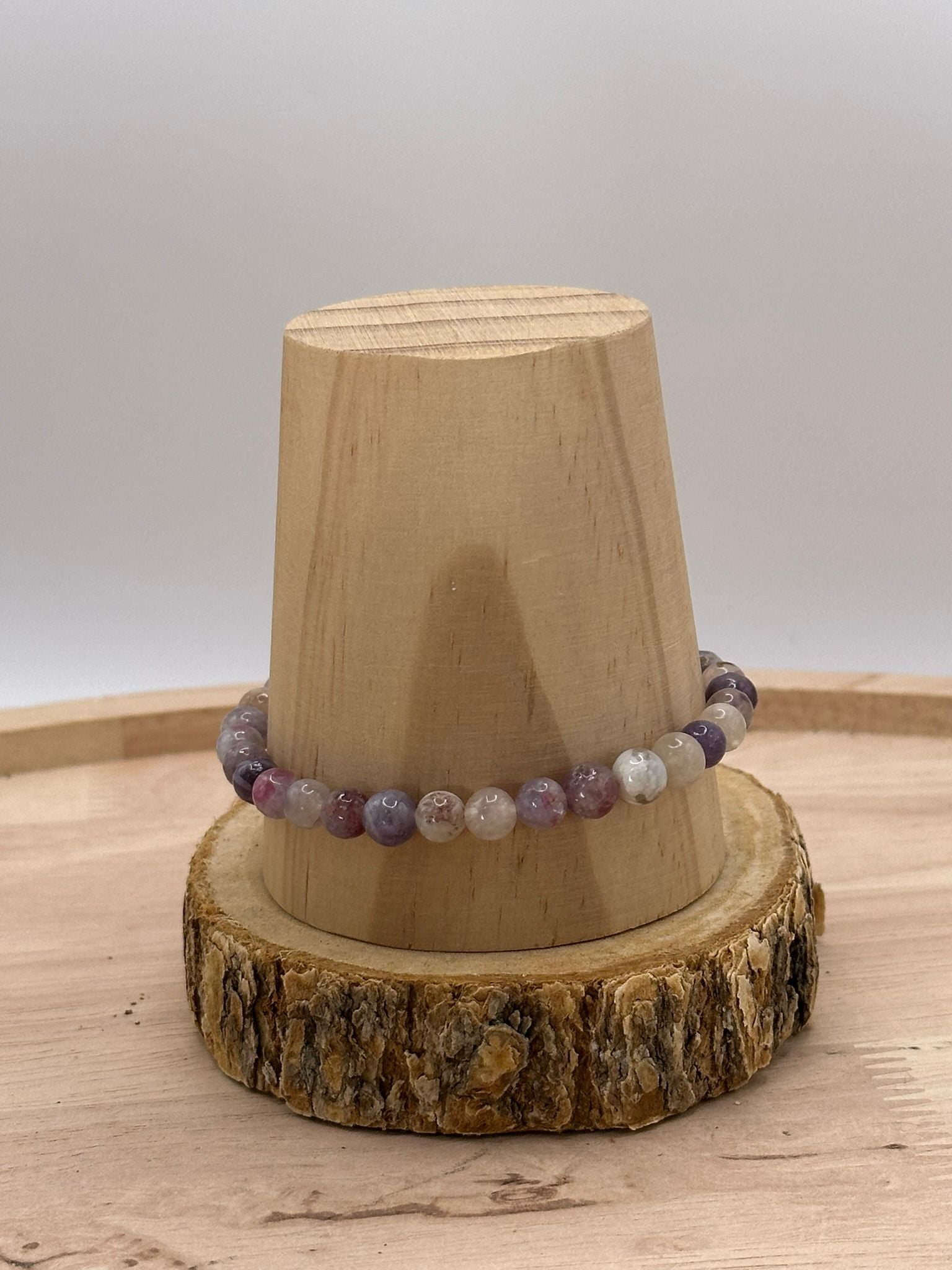 Bracelet Tourmaline multicolore 6mm